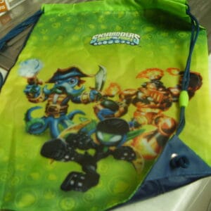 Skylander zwemzak groen 41x30cm
