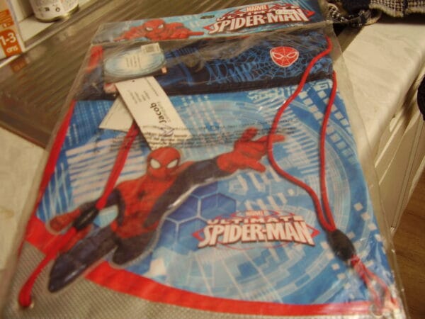 Spiderman zwemzak 40x13cm met een voorzakje