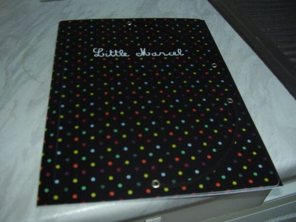 Little Marcel elastieke map plastiek A4
