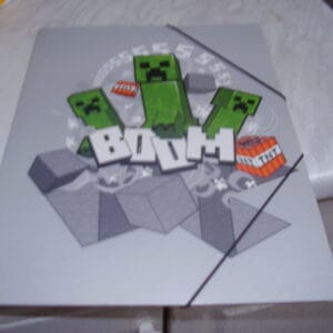 Minecraft elastische mapA4