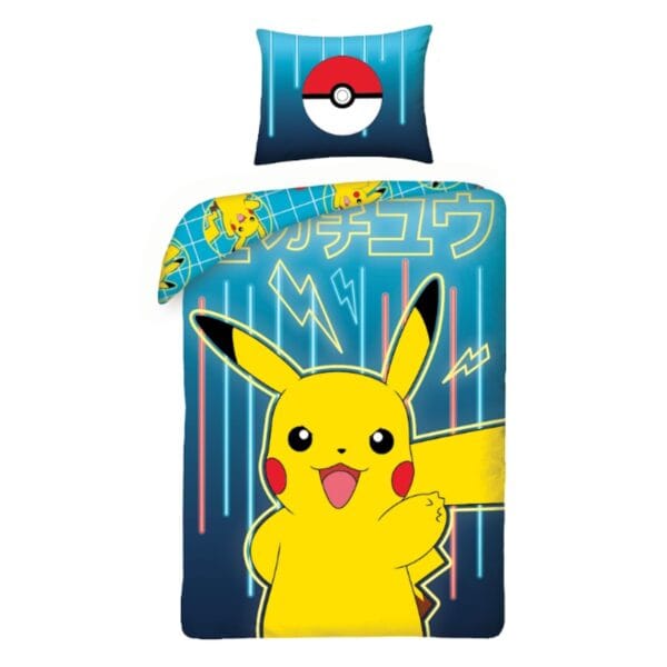 Pokemon dekbedovertrek 1 pers 140x200cm polysters