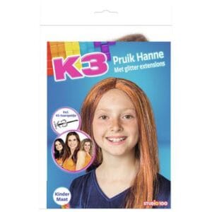 K3 hanne pruik