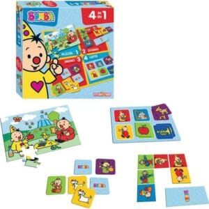 Bumba 4 in 1 puzzel domino memo lotto
