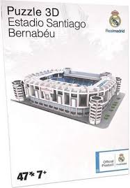 Real Madrid 3D puzzel ESTADIO SANTIAGO