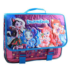 Enchantimals boekentas ref EC719261 42X33x13cm 3vakken