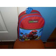 Dinotrux rugzakje 7977 red 28x24cm 1 groot vak en een voorzakje