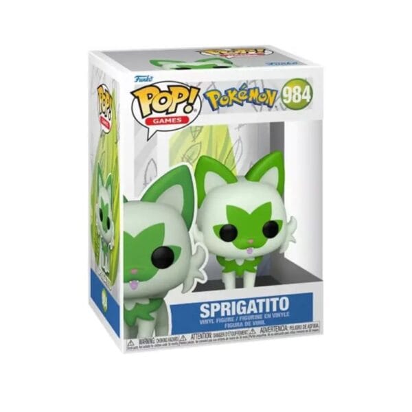 Pokemon games SPRIGATTO popje groen