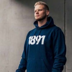 ClubBrugge hoodie blauw 1891