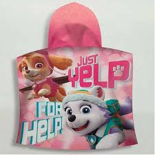 Paw Patrol poncho 50x115 cm just yelp for help