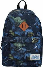 Dinosaur rugzak ref 421 39x34cm 1 groot vak en voorzakje