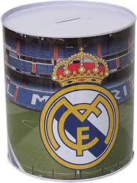 Real Madrid spaarpot 15cm