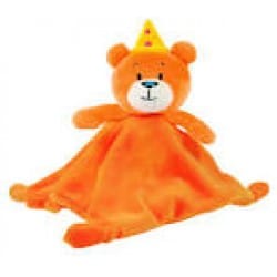 Bumba knuffeldoekje licht oranje