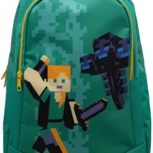 Minecraft rugzak ref MF4487119 38X32CM 2 vakken
