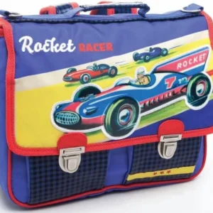 Pepper Bags boekentas racer auto 32x27cm