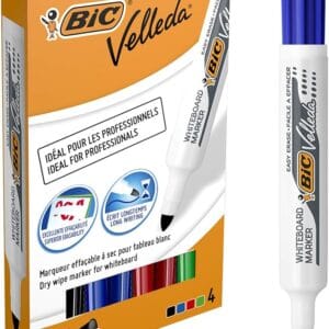 Bic velleda 4 kleueren white board