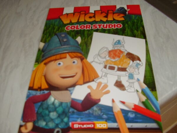 Wickie kleurboek