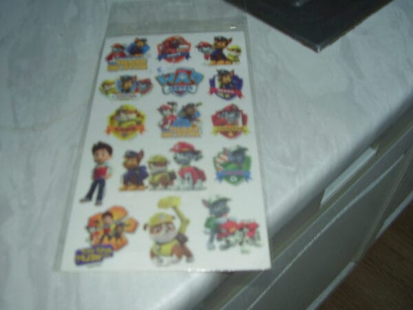 Paw Patrol stickers