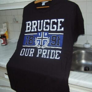 Club Brugge thirts 1891 zwart