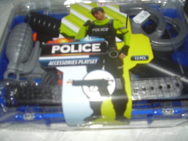 Police doos accesories playset 13 stuks