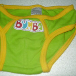Bumba slip groen met geel jongens