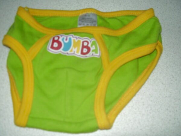 Bumba slip groen met geel jongens