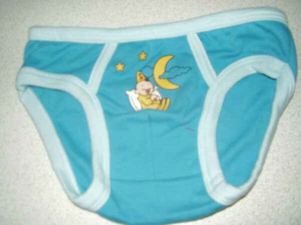Bumba slips jongens blauw maan