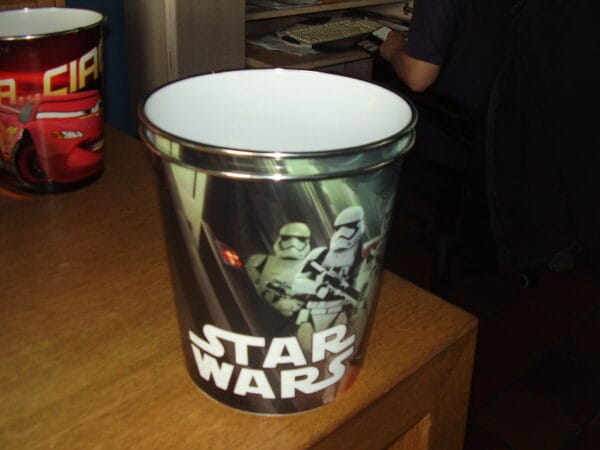Stars wass papiermand hoogte 22cm