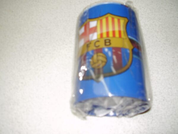 Barcelona spaarpot in blik