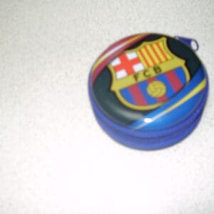 Barcelona een kleine rond portemanneetje