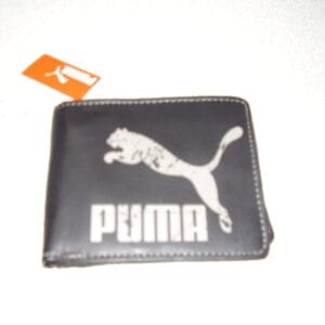 Puma portefuille zwart 11.50x9.50cm