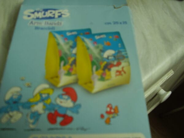 Smurfen zwemmouwtjes