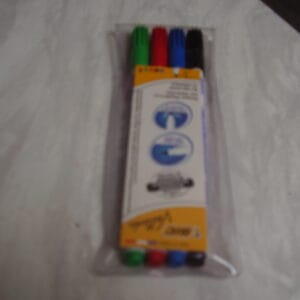 Bic 4 gekleurde stiften voor een whiteboard