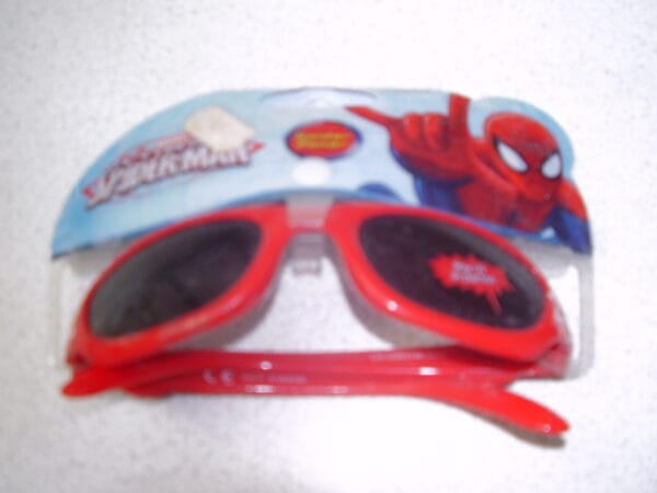 Spiderman zonnebril rood