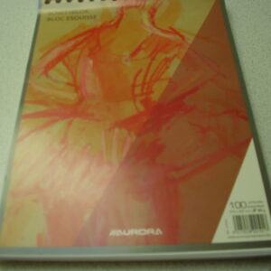 Aurora schetsblok 100 vellen 210x27mm 90gr wit