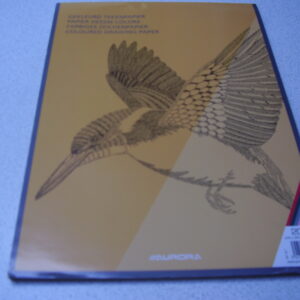 Aurora gekleurd tekenpapier 20 bladen 145x345mm 120gr