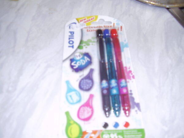 Pilot meduim ecrivez pefillant soda ballpoint pen stylo bille