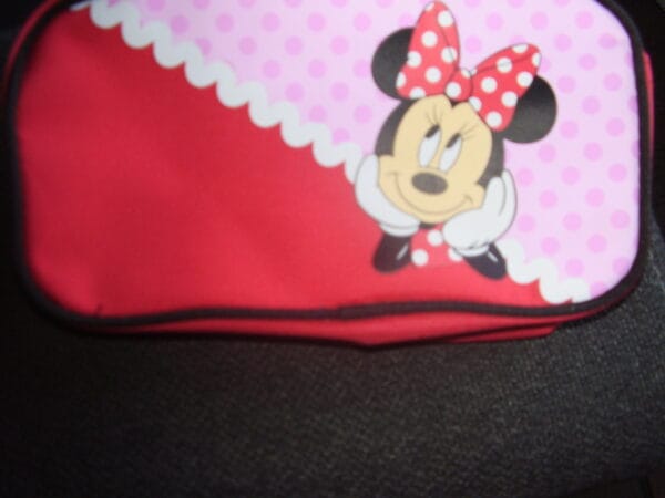 Minnie Mousse pennezak met 2 ritsen nr338