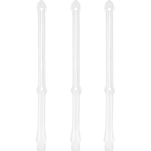 Sidewinger darts doorzichtig wit 3 in een zakje