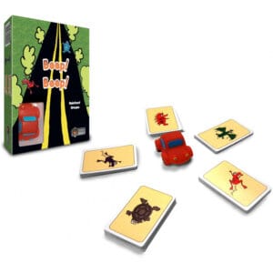 Beep! Beep! is een supersnel spel voor 2 tot 6 spelers, waarbij je reflexen en onderscheidingsvermogen tot het uiterste getest worden. Het spel bestaat uit een kleine rubberen auto die piept als je er op mept, 112 kaarten met daarop een dier in een bepaalde kleur. Spelers proberen ter zelfder tijd kaarten te nemen met daarop een dier van dezelfde soort of dezelfde kleur als deze op een kaart die ze voordien reeds hebben genomen. Als 3 kaarten met hetzelfde dier of dezelfde kleur zichtbaar worden, moeten spelers zo vlug mogelijk op de auto meppen. De snelste speler scoort in dit geval bonus punten.