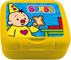 Bumba koekjesdoos geel