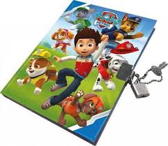 Paw Patrol dagboek met slot
