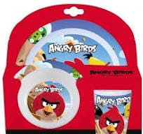 Angry Birds eetset bord beker kommetje