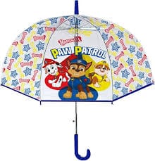 Paw Patrol paraplu doorzichtige