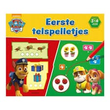 Paw Patrol eerste telspelletjes 3-4jaar