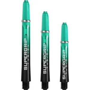Darts supergrip groen met zwart meduim