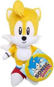 Sonic knuffel geel 29cm