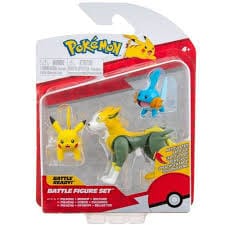 Pokemon figuurtje pikachu mudkip boltund