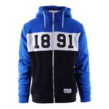 Club Brugge swaeters met kap met 1891 met rits