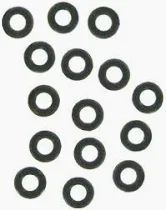 Darts Bull's all rings 2mm black 3 stuks art 56810