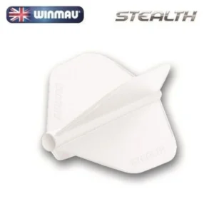 Winmau Stealh Flights wit per 3 in doosje